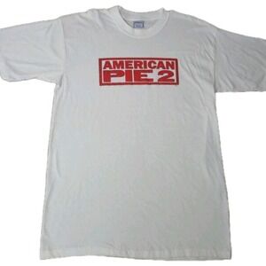 Y2K American Pie 2 Promo Tee Double-Sided Movie All Sport Single Stitch Sz XL